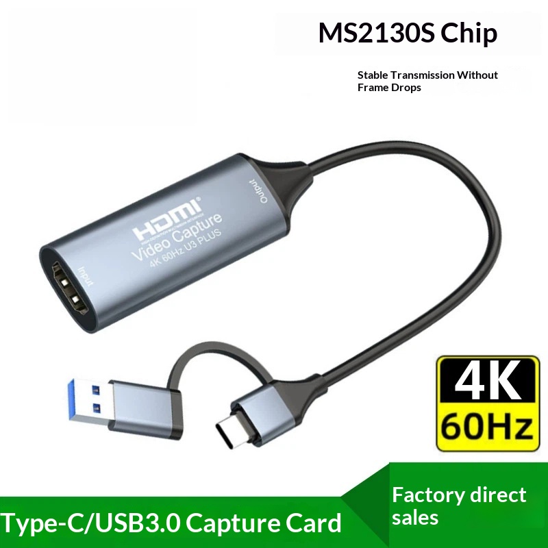 Pc Gaming Games - Karta przechwytywania wideo USB3.0 4K 60Hz