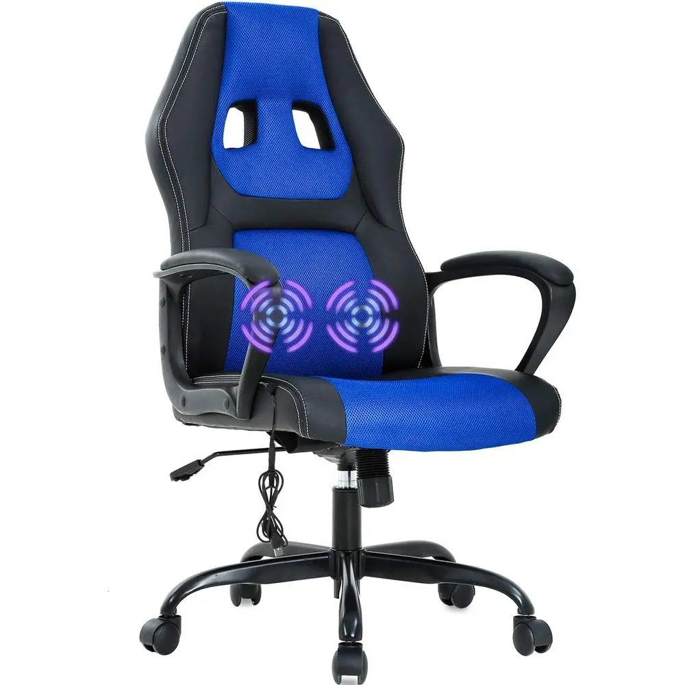 Gaming Chair - Ergonomiczne krzesło gamingowe z ekoskóry PU,