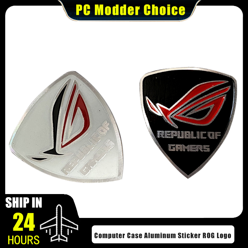 Pc Gaming Lian Li - Obudowa komputera Aluminiowa naklejka Logo ROG