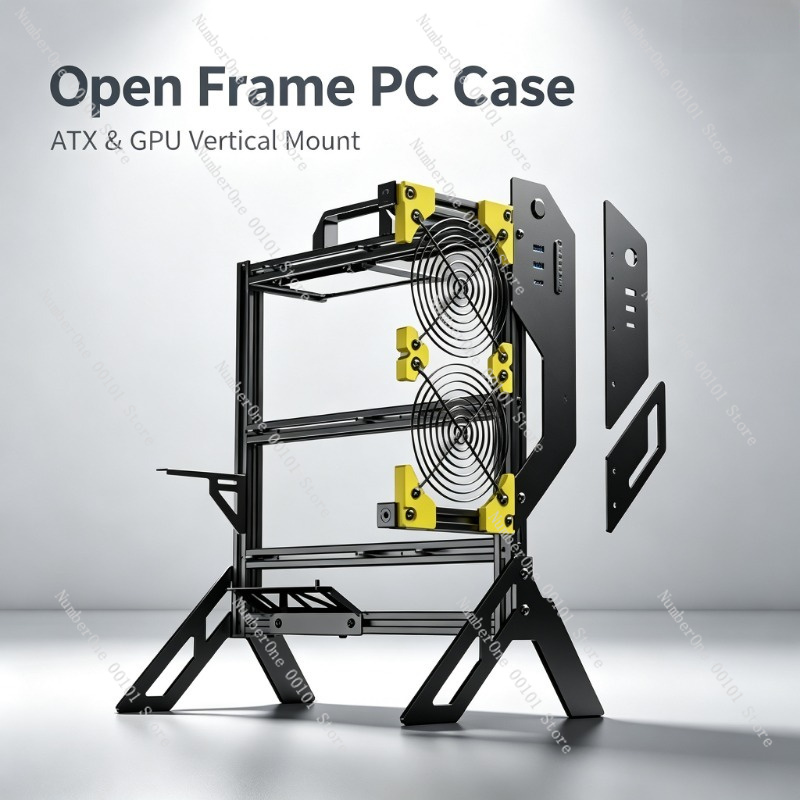 Pc Gaming Test - DIY Obudowa komputerowa ATX z otwartą