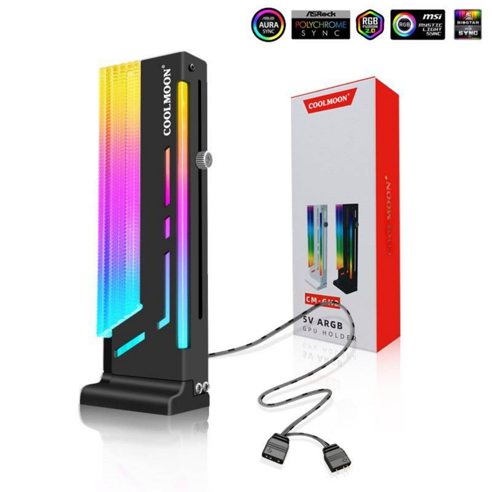 Pc Gaming Lian Li - Podpórka na kartę graficzną GPU, regulowana,