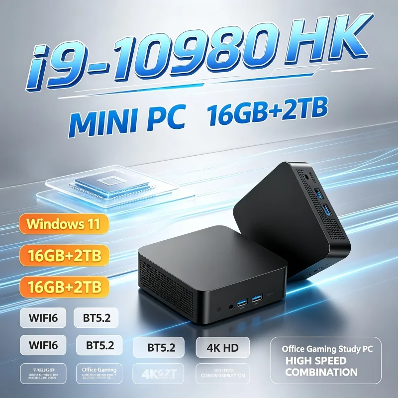 Pc Gaming Intel Core I9 - Nowy komputer stacjonarny Gamer Mini PC