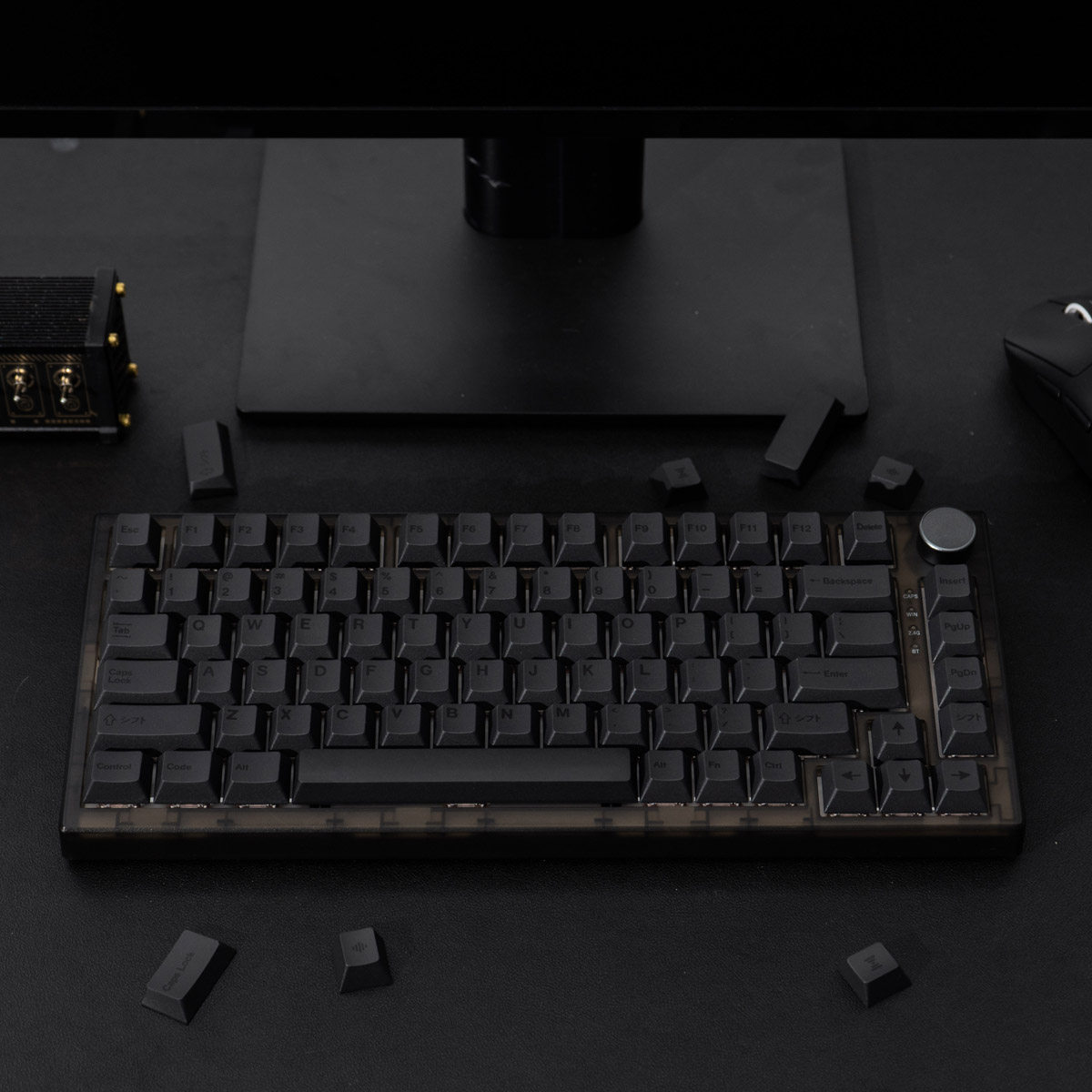 Stream Deck - 144 klawisze GMK Dark Keycaps Cherry