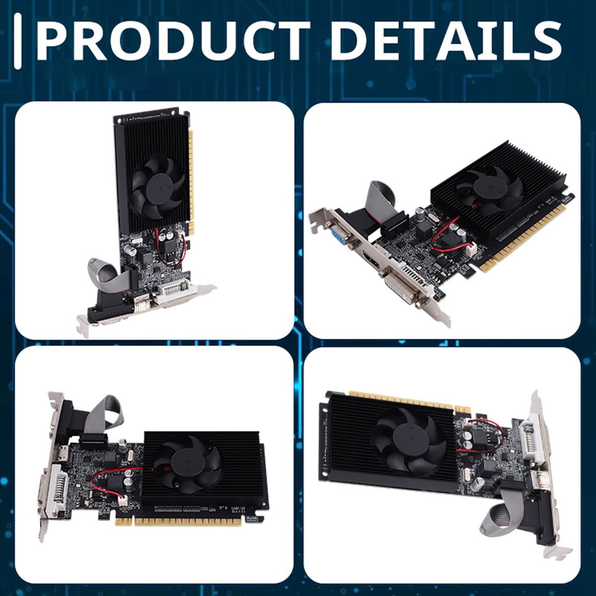 Pc Gaming Ultra - A49T GT 610 1G Ultra-szybka karta