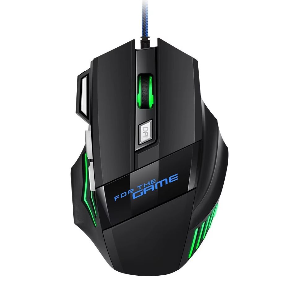 Pc Gaming Hp - Podświetlana RGB przewodowa mysz gamingowa z