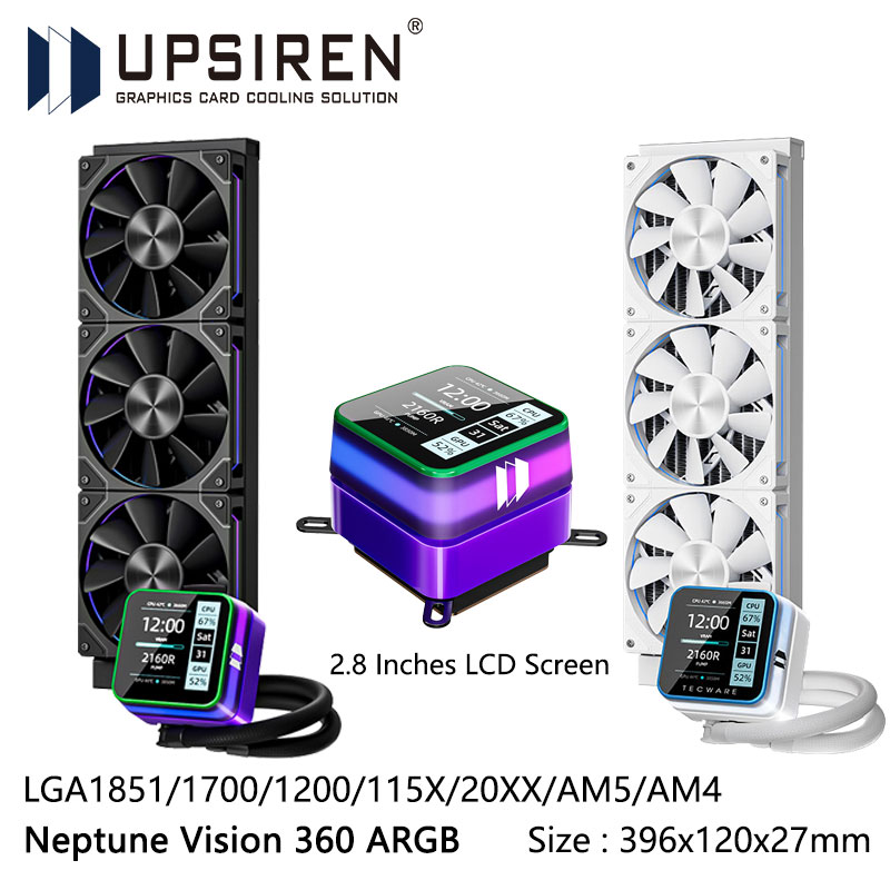 Pc Gaming Liquid - USIREN Neptune Vision 360 ARGB All-in-One