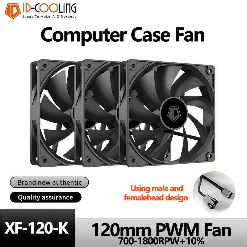 Pc Gaming Liquid - ID-COOLING XF-120-K Prosty i Wydajny Wentylator