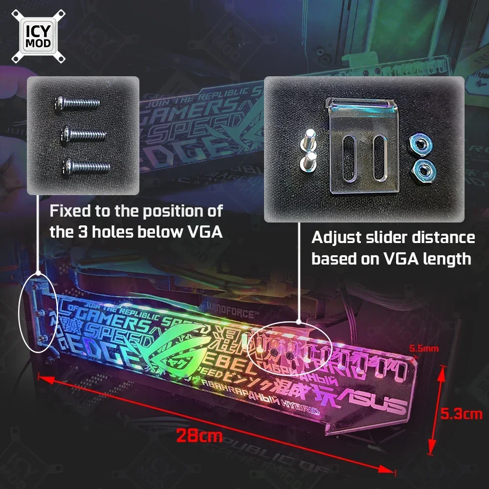 ICY MOD Dostosowany wspornik V – Pc Gaming Lian Li recenzja i cena