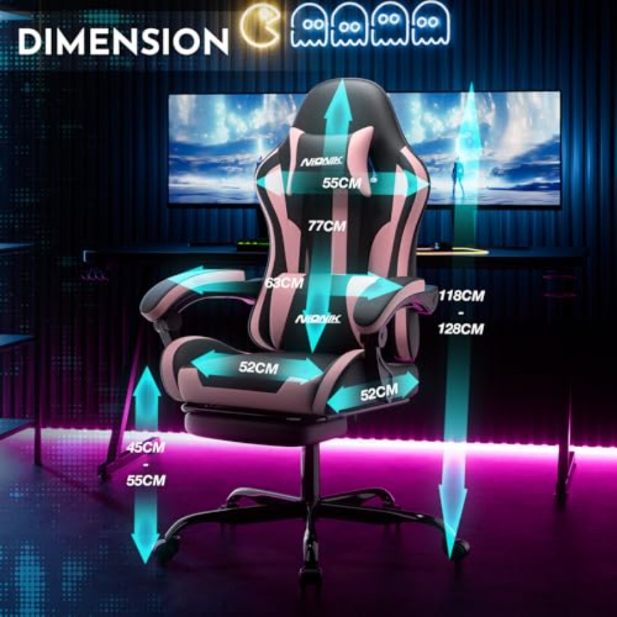 Krzesło gamingowe do biura lub – Gaming Chair recenzja i cena