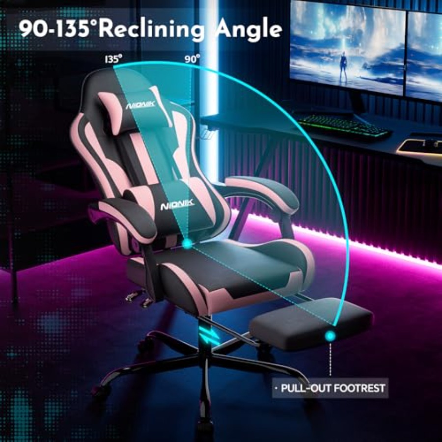 Krzesło gamingowe do biura lub – Gaming Chair recenzja i cena