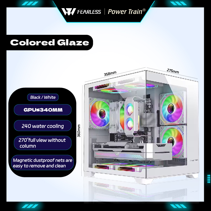 Obudowa Power Train Colored Gl – Pc Gaming Liquid recenzja i cena