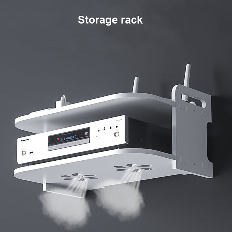 Półka ścienna na router z otwo – Desk Cable Organizer recenzja i cena