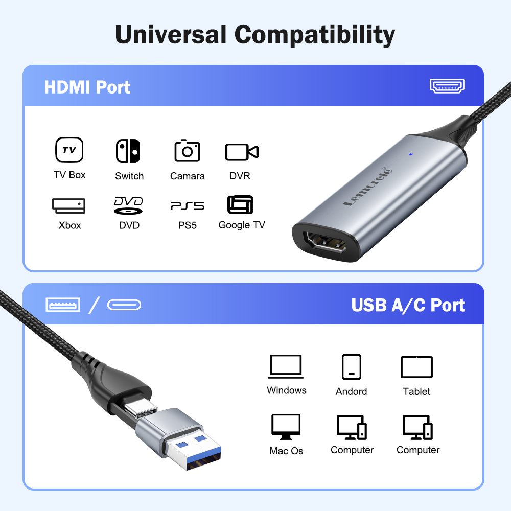 Lemorele USB 2.0 karta przechw – Pc Gaming Games recenzja i cena