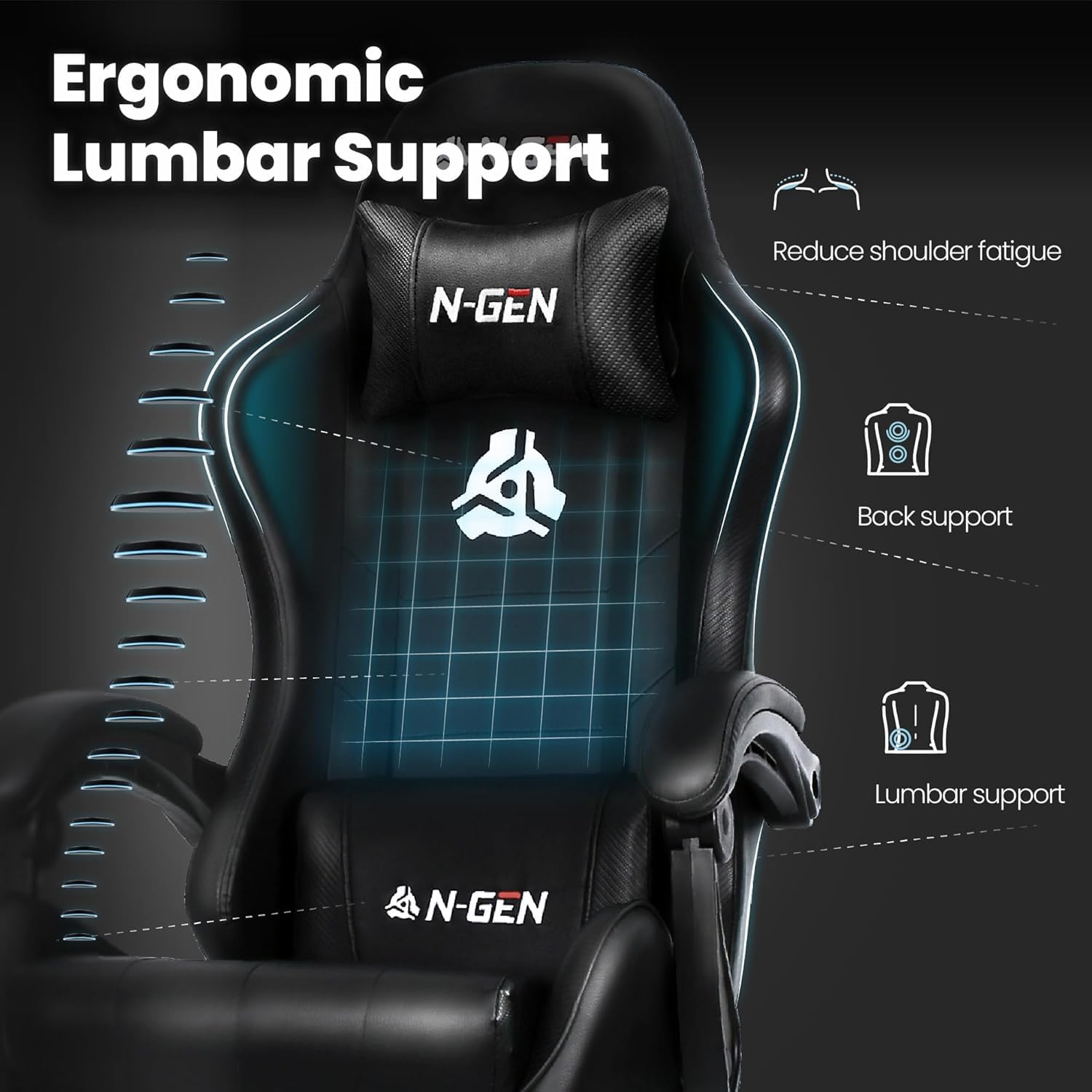 Krzesło gamingowe z podnóżkiem – Gaming Chair recenzja i cena