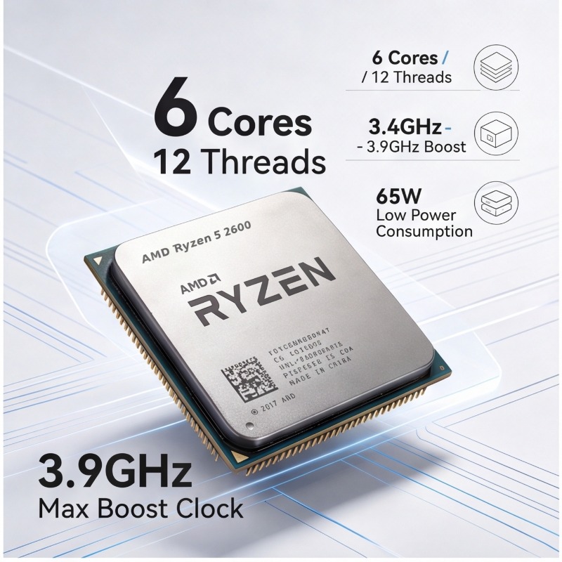 AMD Ryzen 5 2600 R5 2600 3.4GH – Pc Gaming Ryzen 5 recenzja i cena