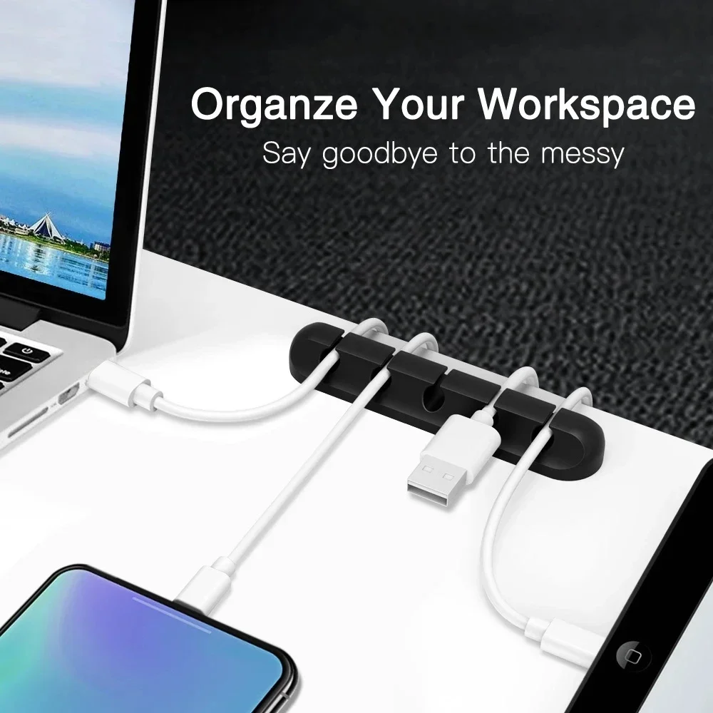 Organizer do kabli samoprzylep – Desk Cable Organizer recenzja i cena