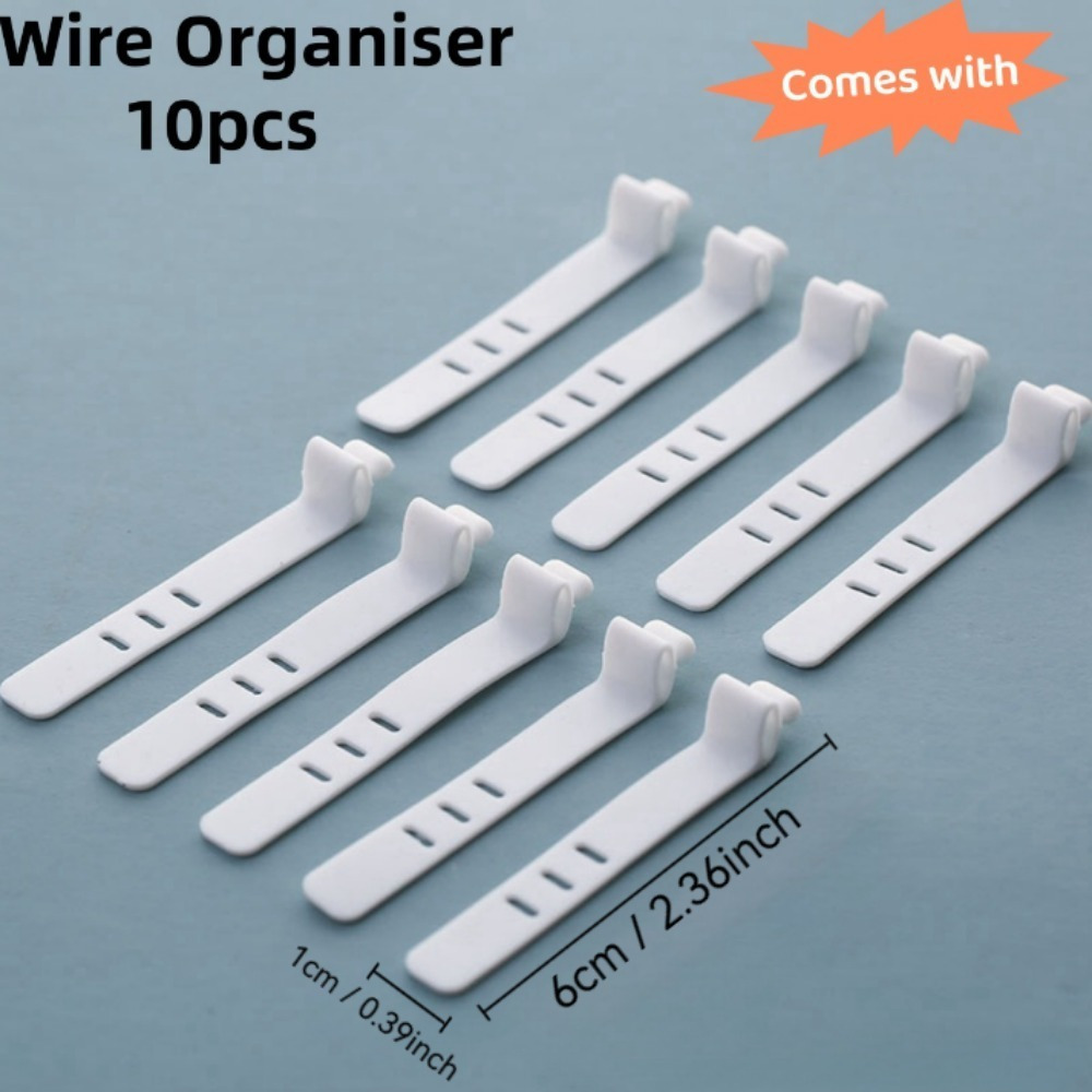 Wielofunkcyjny organizer na ka – Desk Cable Organizer recenzja i cena