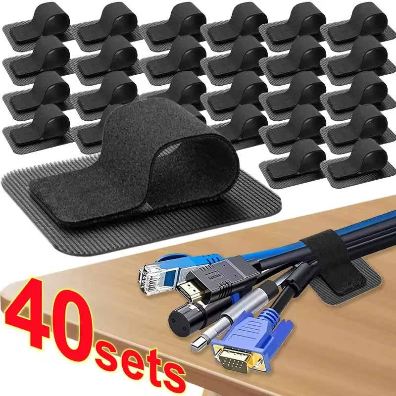 4-40 Zestawów do organizacji k – Desk Cable Organizer recenzja i cena