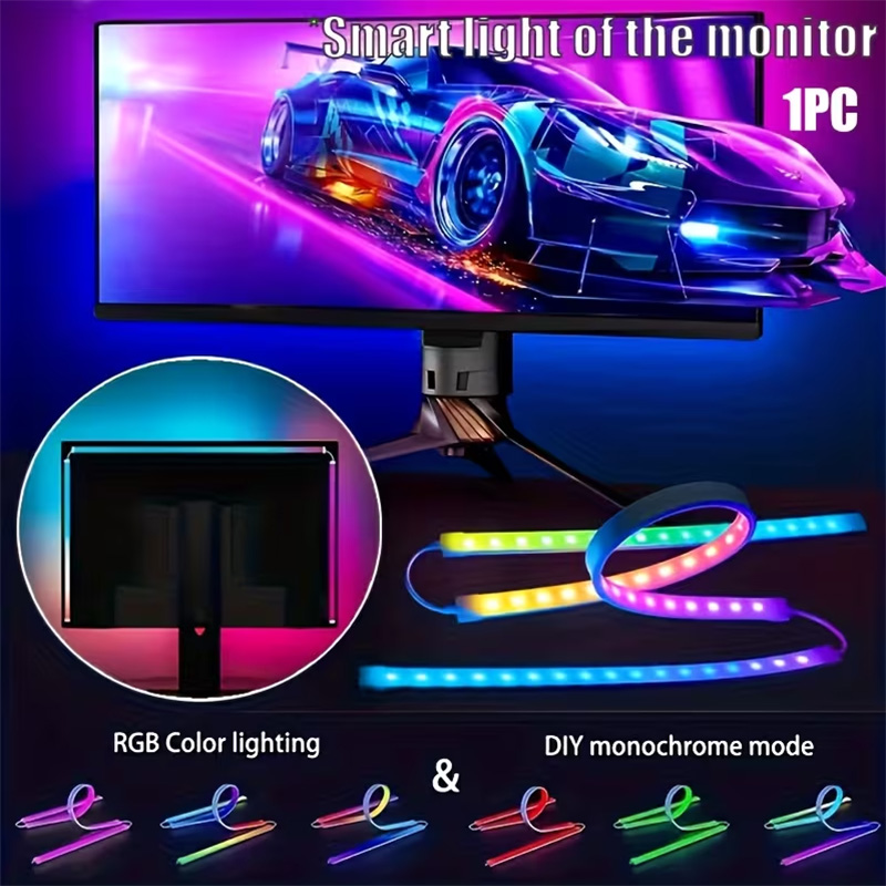Pasek LED RGB do gier, podświe – Pc Gaming Games recenzja i cena