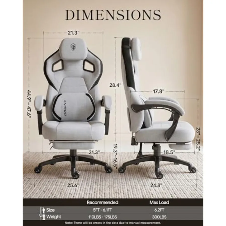 Duże i wygodne krzesło gamingo – Gaming Chair recenzja i cena
