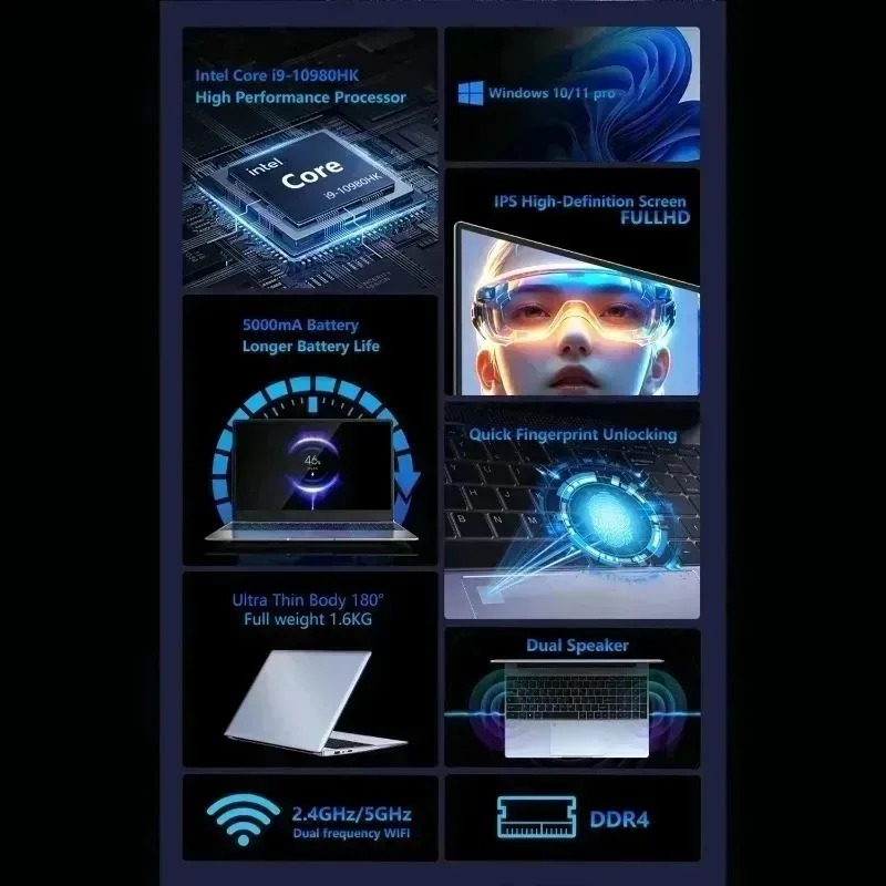 Laptop 15,6' Intel Core I9 109 – Pc Gaming Intel Core I9 recenzja i cena