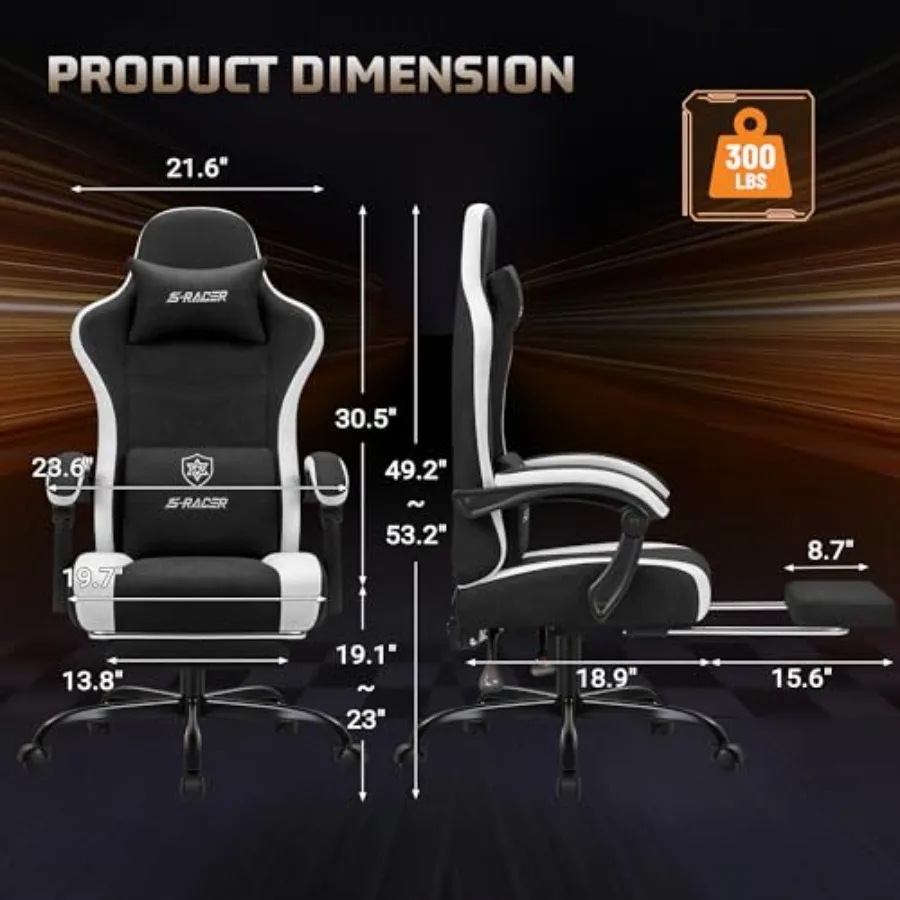 Krzesło do gier dla dorosłych  – Gaming Chair recenzja i cena