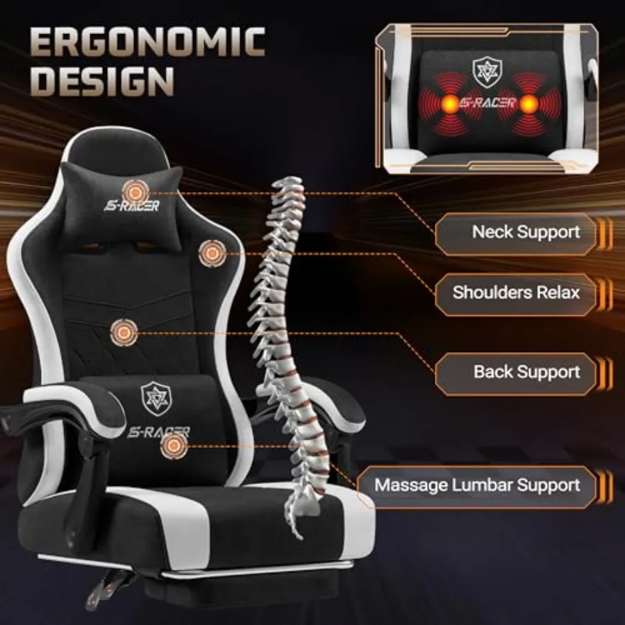 Krzesło do gier dla dorosłych  – Gaming Chair recenzja i cena