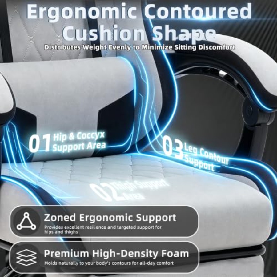 Krzesło do gier dla dorosłych: – Gaming Chair recenzja i cena