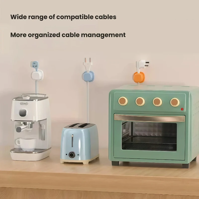 Zestaw 3 sztuk: obrotowy organ – Desk Cable Organizer recenzja i cena