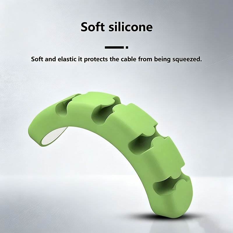 Silikonowy organizer kabli sam – Desk Cable Organizer recenzja i cena
