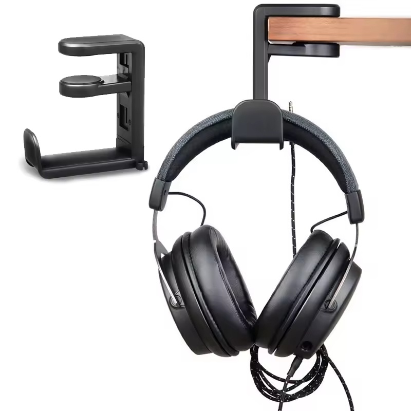 Uchwyt na słuchawki pod biurko – Desk Cable Organizer recenzja i cena