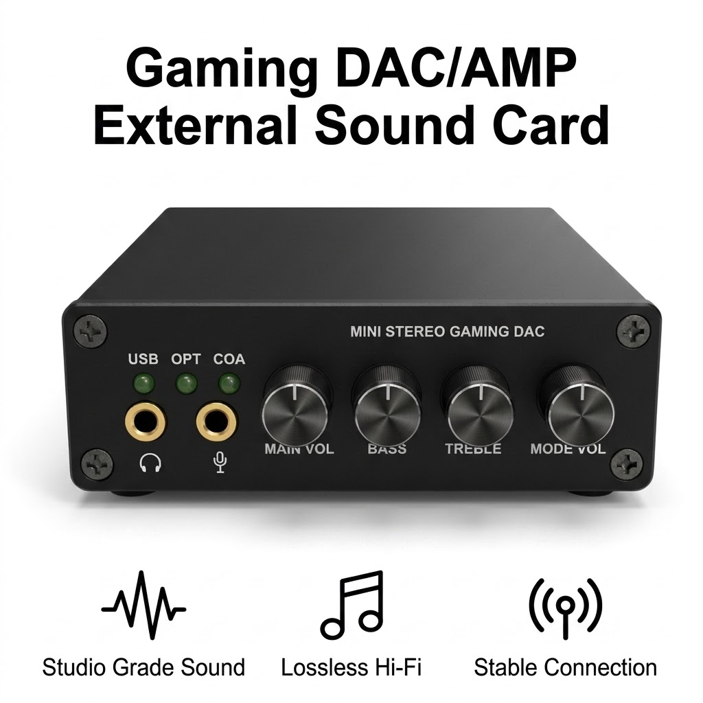 Mini Gaming DAC Wzmacniacz Słu – Pc Gaming Windows 7 recenzja i cena