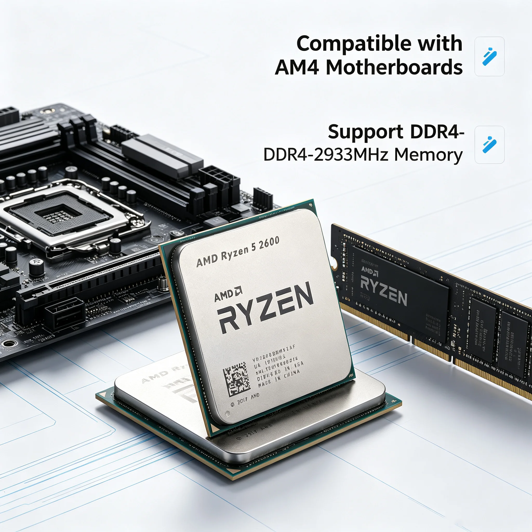 Procesor AMD Ryzen 5 2600 3.4G – Pc Gaming Ryzen 5 recenzja i cena