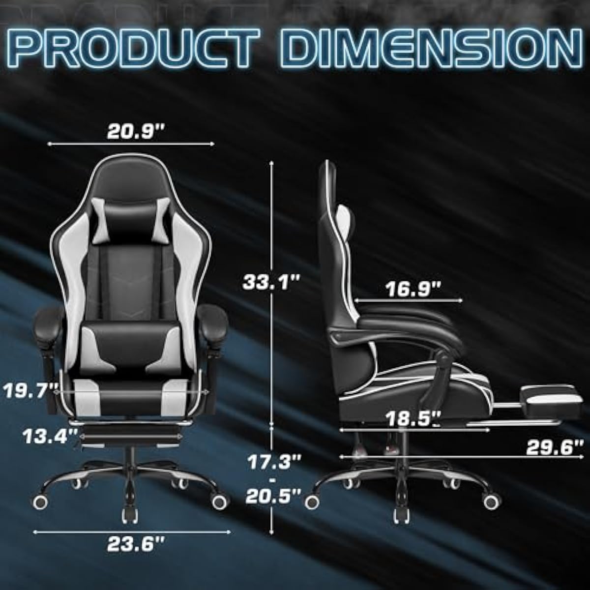 Krzesło gamingowe z regulowaną – Gaming Chair recenzja i cena