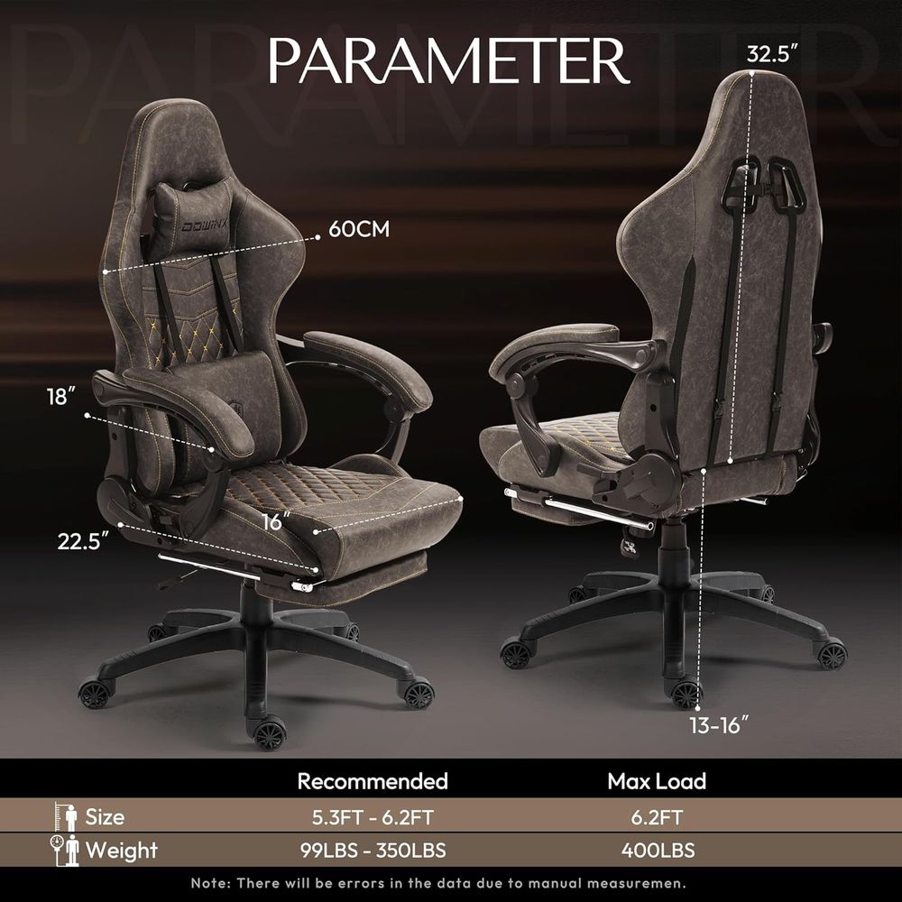 Duże i wysokie krzesło gamingo – Gaming Chair recenzja i cena
