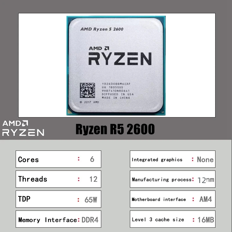 AMD Ryzen 5 2600, 6 rdzeni, 12 – Pc Gaming Ryzen 5 recenzja i cena