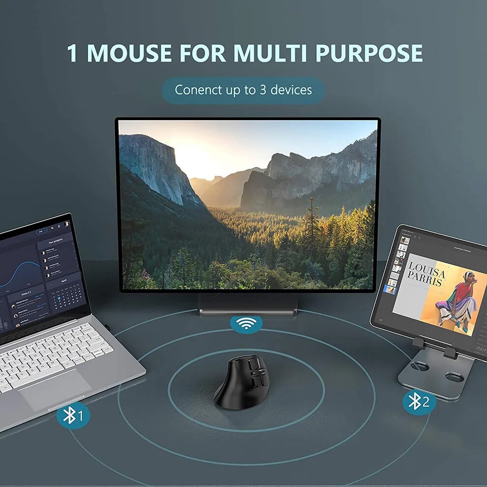 Mysz bezprzewodowa JOMAA 2.4G  – Pc Gaming Windows 7 recenzja i cena