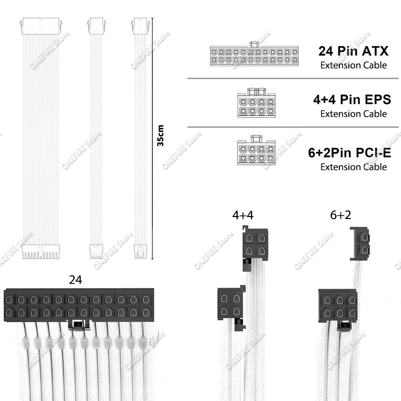 Przedłużacz zasilacza, kabel d – Pc Gaming Lian Li recenzja i cena