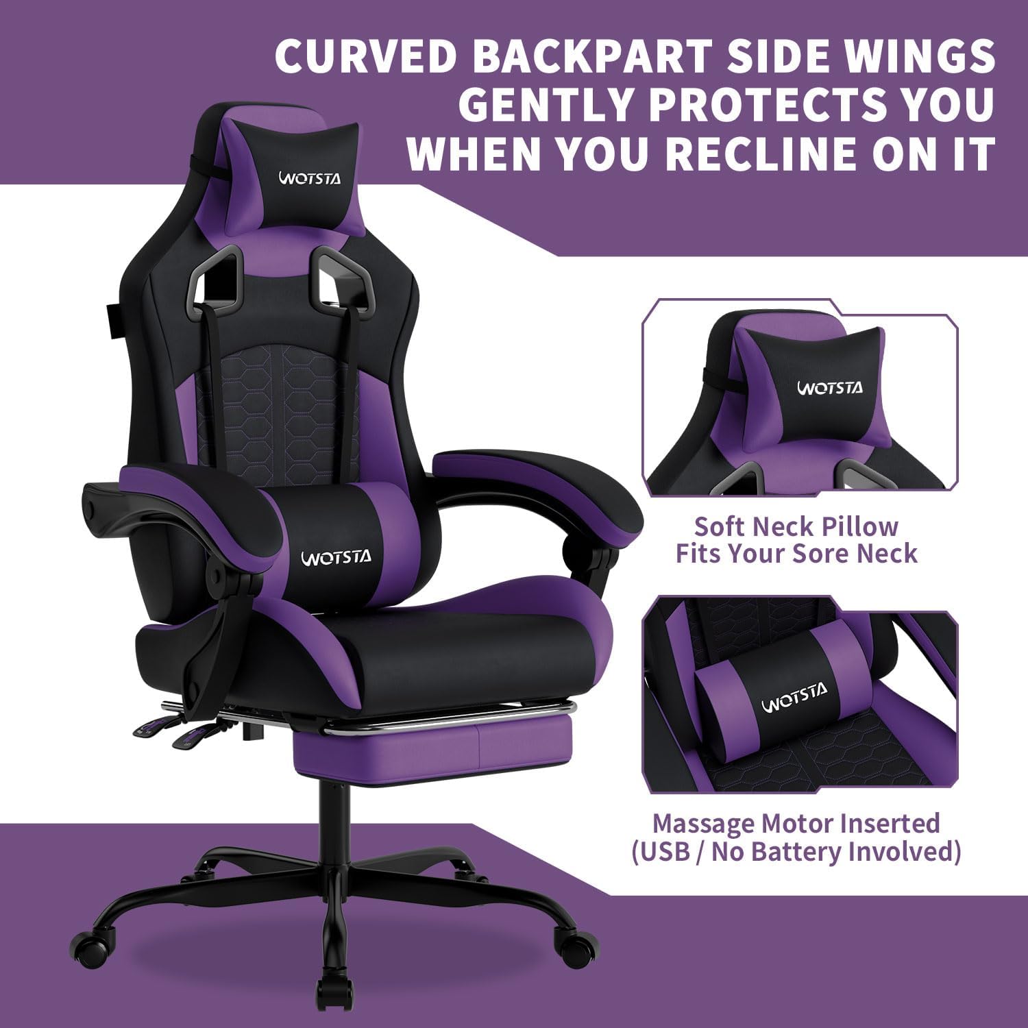 Krzesło do gier z funkcją masa – Pc Gaming Chair recenzja i cena